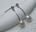 meter-shaped earrings